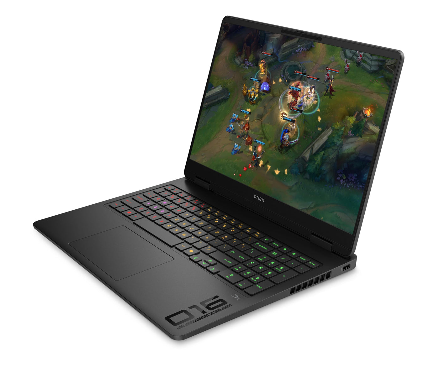 OMEN Gaming Laptop, 16" WUXGA Display 1920×1200, 16:10, 144Hz, AMD Ryzen 9 8940HX, NVIDIA GeForce RTX 5070, 32GB RAM, 1TB SSD, Win 11, 4-Zonen-RGB-QWERTZ Wi-Fi 6, Shadow Black, inkl. 3 Monate GamePass