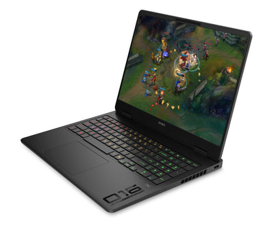 OMEN Gaming Laptop, 16" WUXGA Display 1920×1200, 16:10, 144Hz, AMD Ryzen 9 8940HX, NVIDIA GeForce RTX 5070, 32GB RAM, 1TB SSD, Win 11, 4-Zonen-RGB-QWERTZ Wi-Fi 6, Shadow Black, inkl. 3 Monate GamePass