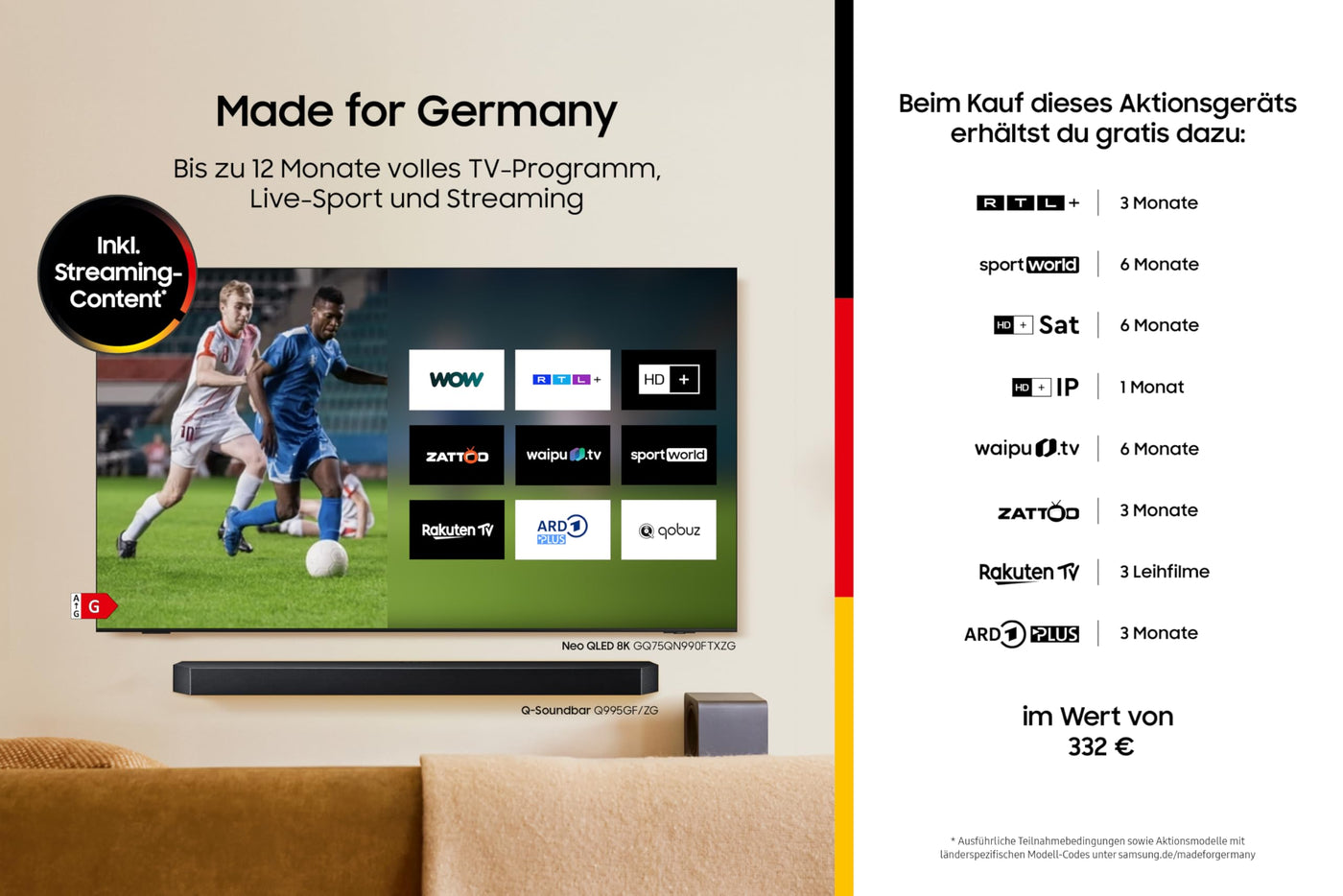 Samsung Crystal UHD 4K DU9079 Fernseher 98 Zoll (249 cm), AI TV mit Gaming-Hub, Motion Xcelerator 120 Hz, Tizen OS, Smart TV, Alexa, Knox Security, 3D Surround Sound & Q-Symphony, KI TV
