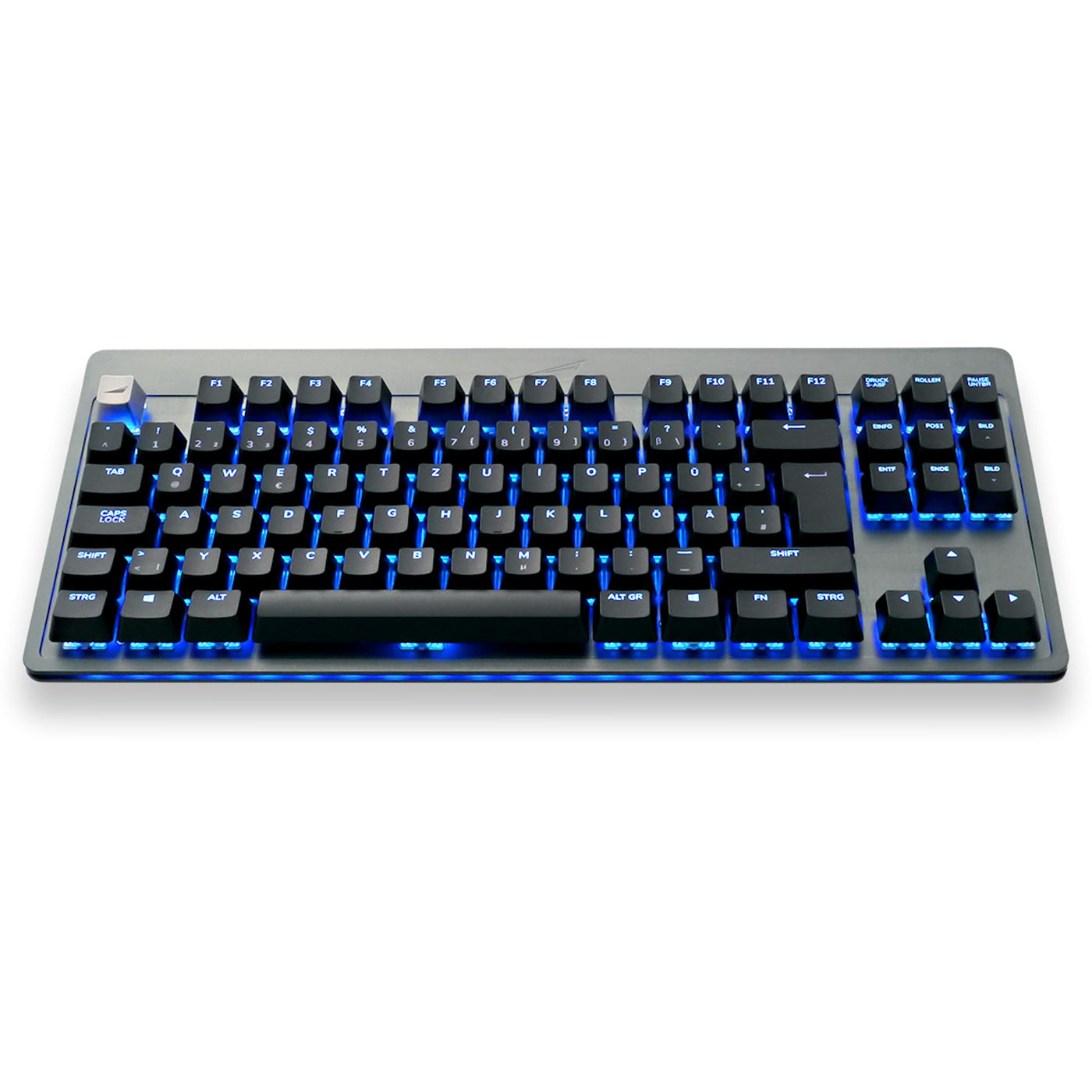 Mountain Everest Core RGB Gaming Keyboard mit hot-swappable Cherry MX Brown - DE ISO - Gunmetal Gray