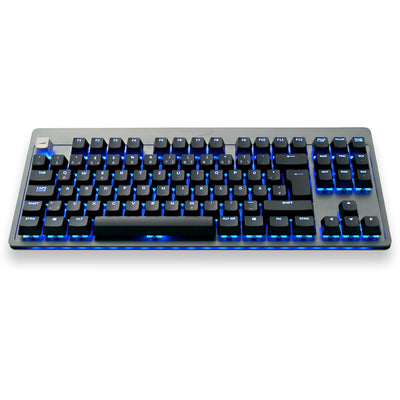 Mountain Everest Core RGB Gaming Keyboard mit hot-swappable Cherry MX Brown - DE ISO - Gunmetal Gray