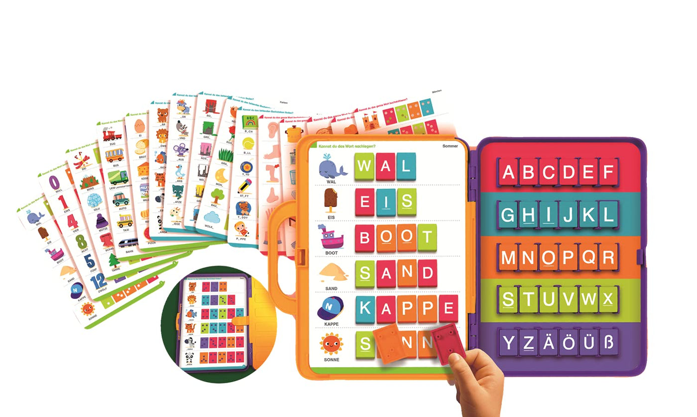 Jumbo Spiele - Ich lerne Lesen - Lernspiele ab 5 Jahren - für 1 Spieler - Vorschule Kindergarten