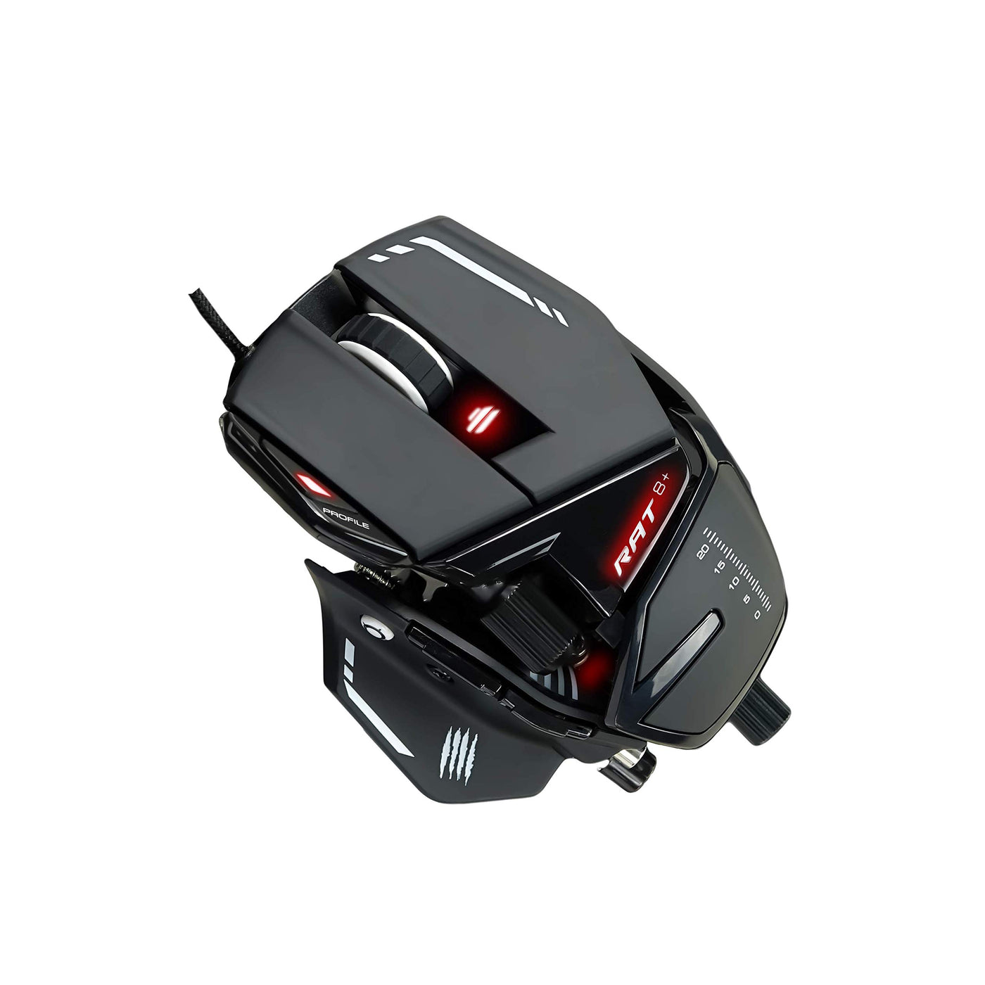 MadCatz R.A.T. 8+ Optical Gaming Mouse, Black