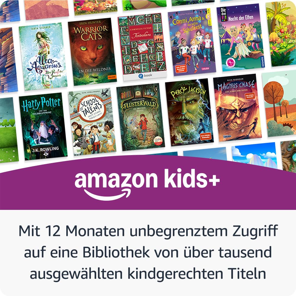 Der neue Amazon Kindle Colorsoft Kids (16 GB) – Der erste Farb-Kindle für Kinder, mit Hülle - Abenteuerfluss