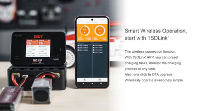 ISDT K2 Zip Lipo Akku Balance Ladegerät Entlader 1-8S AC 200W DC 500Wx2 20A Smart Charger für Life, Lilon, LiPo, LiHv/Pb/NiMH Akku Balance Ladegerät