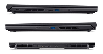 Acer Nitro V16 (ANV16-41-R961) Gaming Laptop | 16" WUXGA 165Hz Display | AMD Ryzen 7 8845HS | 16 GB RAM | 1 TB SSD | NVIDIA GeForce RTX 4060 | Windows 11 | QWERTZ Tastatur | schwarz