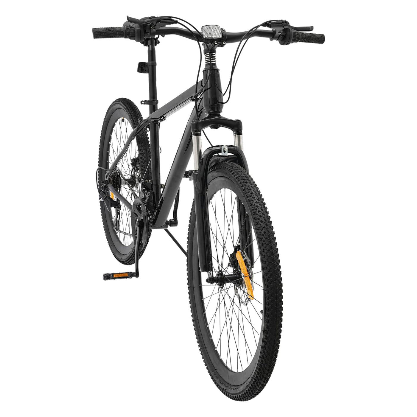Tyvotrend 26 Zoll Fahrrad, Mountainbike mit 21-Gang Schaltung, Verstellbaren Sattel 80-95 cm, Schutzblechen, für Erwachsenes Jungen Mädchen Damen und Herren, bis zu 100 kg