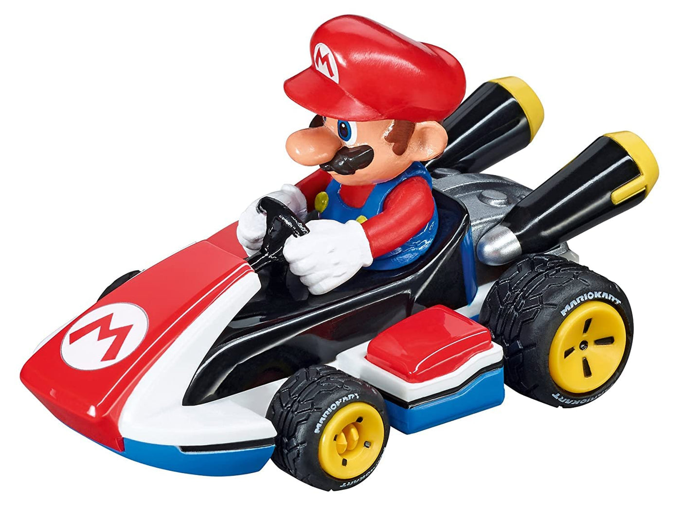 Carrera - 20064033 GO!!! Mario Kart - Mario I Rennbahnen und lizensierte Slotcars | bis zu 2 Spieler | Für Jungs und Mädchen ab 6 Jahren & Erwachsene