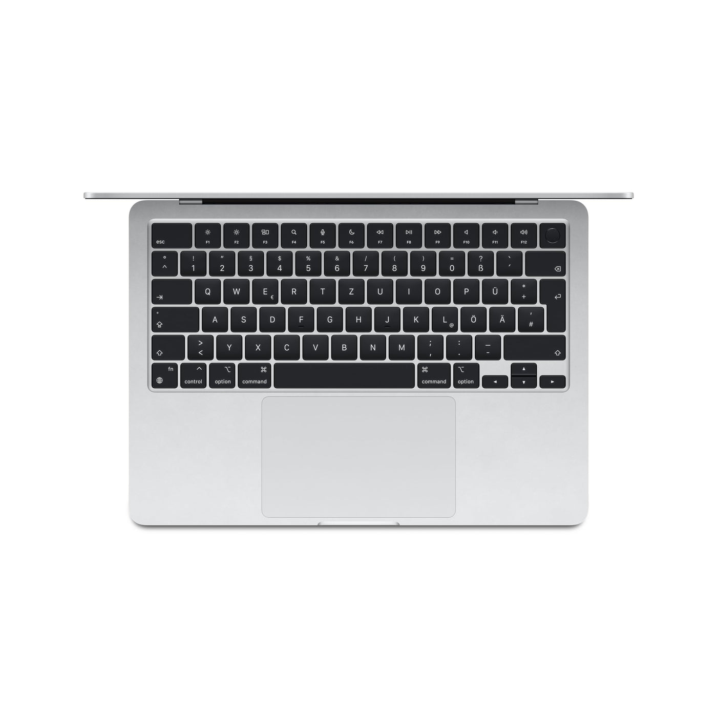Apple 2024 13" MacBook Air Laptop mit M3 Chip: 13,6" Liquid Retina Display, 16 GB gemeinsamer Arbeitsspeicher, 512 GB SSD Speicher, beleuchtete Tastatur, 1080p FaceTime HD Kamera, Touch ID, Silber