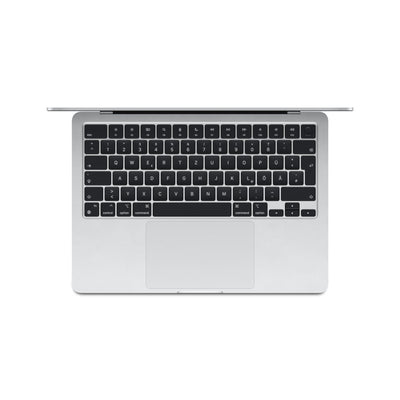 Apple 2024 13" MacBook Air Laptop mit M3 Chip: 13,6" Liquid Retina Display, 16 GB gemeinsamer Arbeitsspeicher, 512 GB SSD Speicher, beleuchtete Tastatur, 1080p FaceTime HD Kamera, Touch ID, Silber