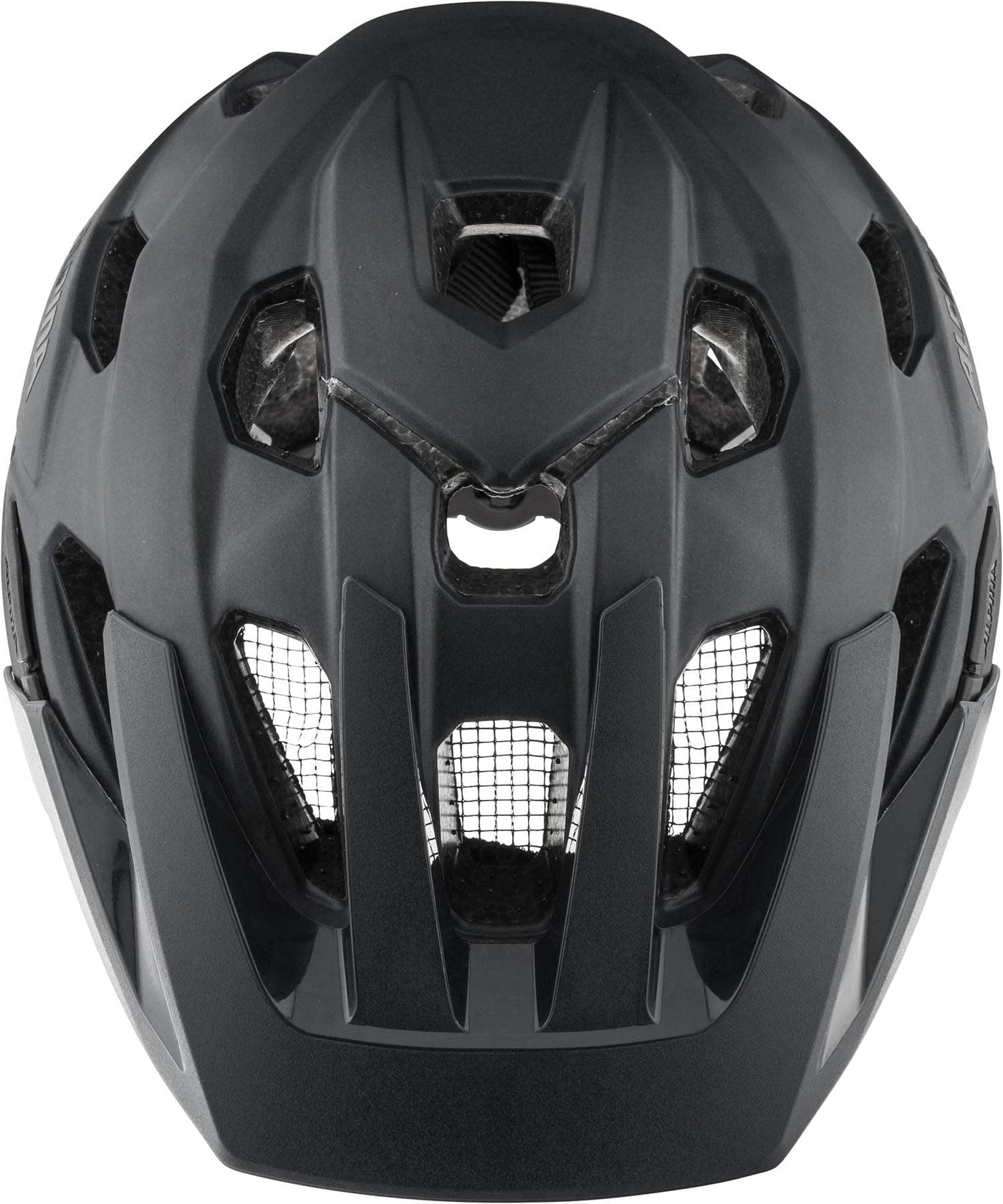 ALPINA ANZANA - Optimal Anpassbarer, Leichter & Sicherer Fahrradhelm Mit Fliegennetz & Nachrüstbarem LED Für Erwachsene, black matt, 52-57 cm