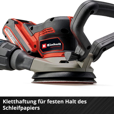 Einhell Professional Akku-Exzenterschleifer TP-RS 18/32 Li BL-Solo Power X-Change (18 V, Brushless, 3,2 mm Schwingkreis, 125 mm Schleifteller, inkl. Schleifpapier, ohne Akku)
