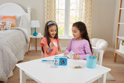Vtech KidiZoom Print Cam blau – Sofortbild-Kinderkamera mit Druckfunktion,Selfie- und Videofunktion,Effekten,Spielen u. v. m. Für Kinder von 4-12 Jahren