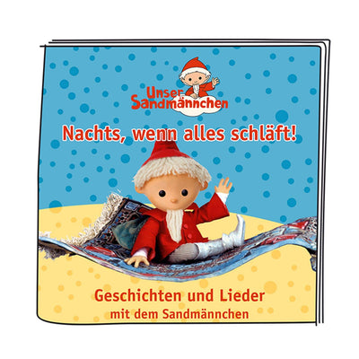 tonies Hörfiguren für Toniebox, Unser Sandmännchen – Nachts, wenn Alles schläft, Hörspiel mit Liedern für Kinder ab 3 Jahren, Spielzeit ca. 57 Minuten