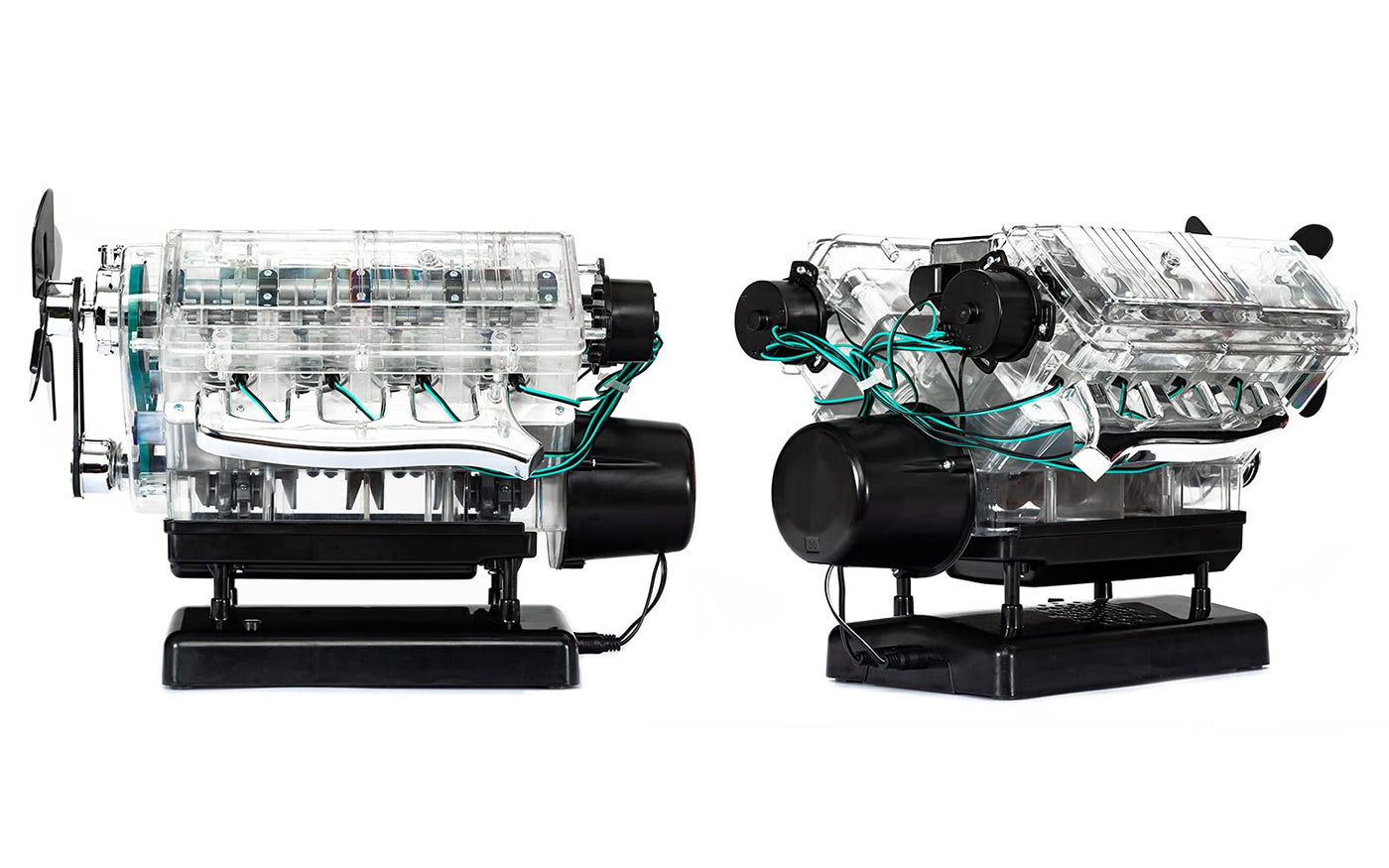 Franzis 67114 große Technikbausatz V8-Motor: Baue den legendären V8-Motor nach und erlebe was hinter der Technik steckt!