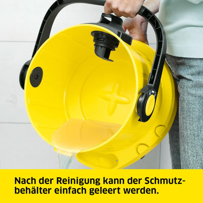 Kärcher Waschsauger SE 4001 Plus, für die Reinigung von Hartflächen, textilen Oberflächen und Polstern, mit Teppichwaschdüse, Polsterwaschdüse, Nass-Trocken- und Trockendüse, Fugendüse