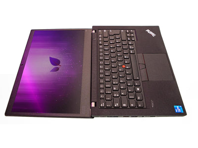 Lenovo ThinkPad T14 Gen2, Intel i7 4x3.0 GHz Prozessor, 32 GB Arbeitsspeicher, 512 GB SSD, 14 Zoll Display, Full HD 1920x1080 IPS, Windows 11 Pro F1K (Generalüberholt)