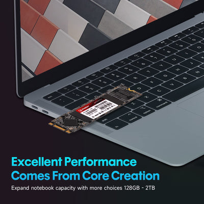 KingSpec 512GB M.2 SSD 2280, Interne Solid State Hard Drive-SATA iii 6Gb/s, M2 NGFF Disco Duro für Desktop Laptop (Lese-/Schreibgeschwindigkeit bis zu 580/520MB/s)