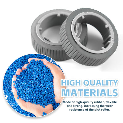 Scanner Brake Pick Roller - Brake Roller Pickup Roller Compatible with Fi-7180 Fi-7280 Fi-7140 Fi-7240 Fi-7160 Fi-7260 Fi-7300NX Scanner Paper Consumable Kit Replacement PA03670-0001 PA03670-00022