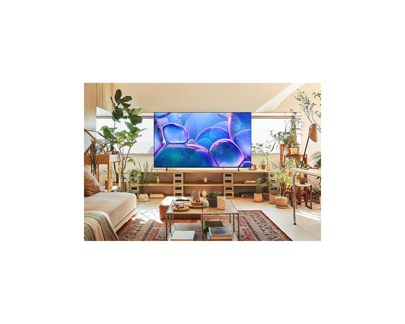 Samsung Crystal UHD LED Fernseher 2025, Crystal Prozessor 4K, MetalStream Design, SmartThings, Knox Security, Gaming Hub, AI Upscaling, Kostenlose Inhalte, Smart AI TV (U70F, 75 Zoll)