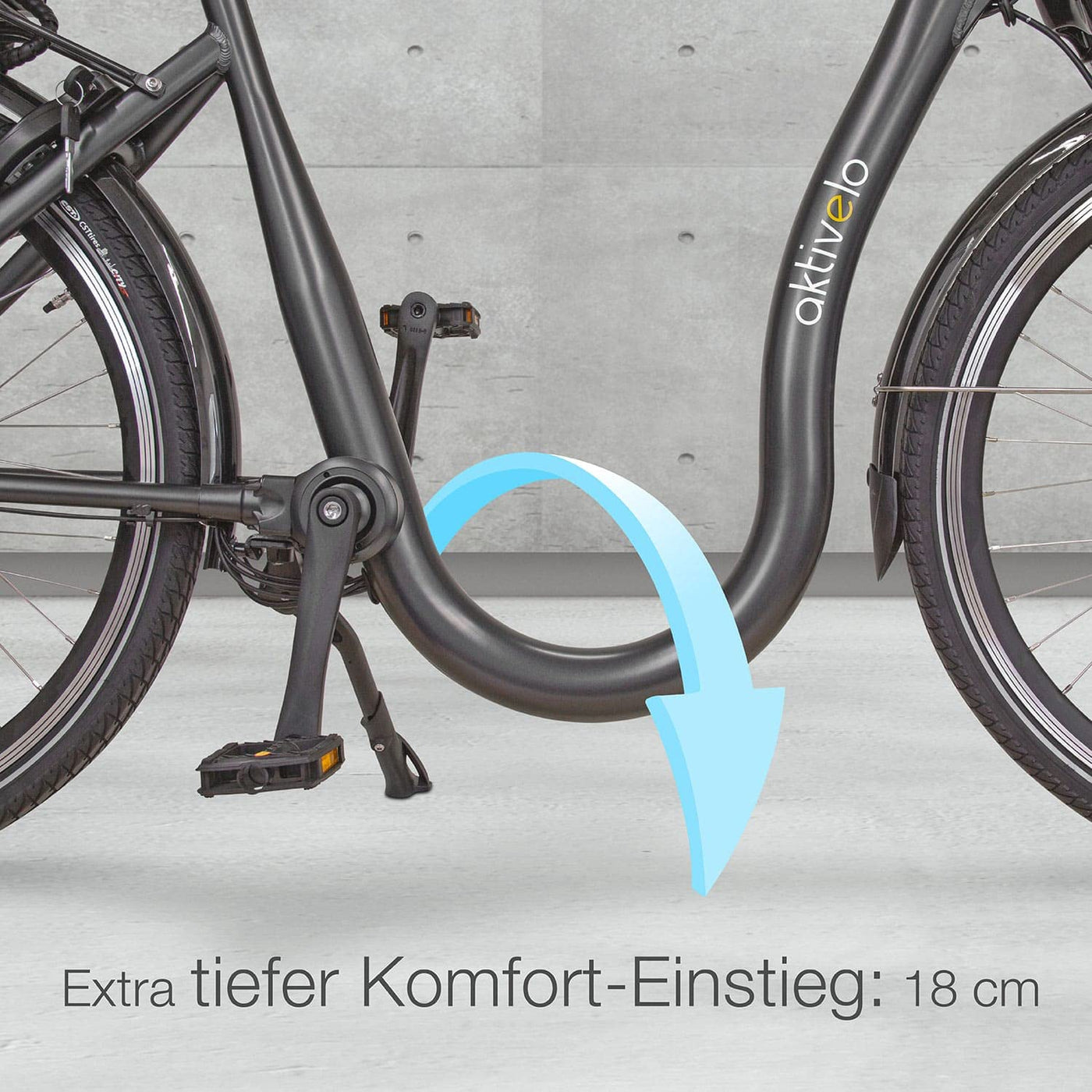 aktivelo Elektrofahrrad, Alu Tiefeinsteiger City E-Bike 26 Zoll, Shimano 7 Gang Nexus Nabenschaltung, Abnehmbar 36V 14,5Ah 522Wh Akku, 25 km/h bis 110 km, für Damen und Herren