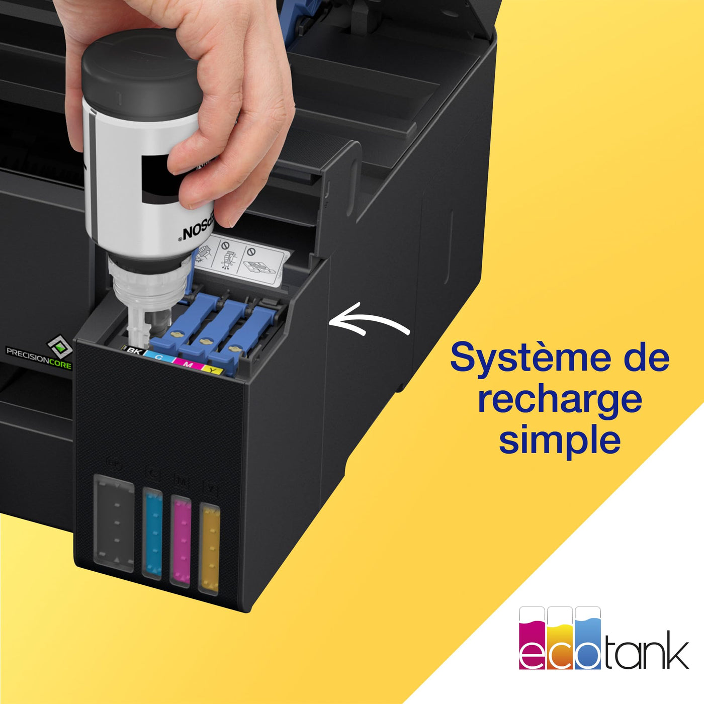 Epson EcoTank ET-15000 DIN-A3+-Multifunktions Wi–Fi-Tintentankdrucker, mit einem im Lieferumfang enthaltenen Vorrat an Tinten für bis zu 3 Jahre