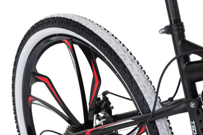 KS Cycling Mountainbike Fully 27,5" Scrawler Schwarz-Rot RH 46