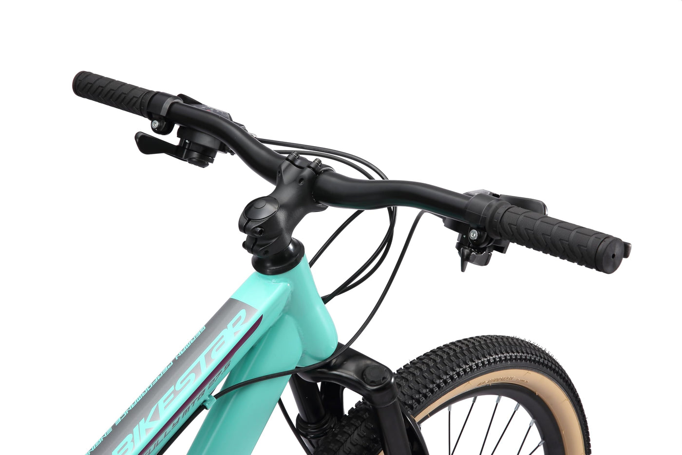 BIKESTAR Fully Mountainbike Shimano 21 Gang Schaltung, Scheibenbremse 27.5 Zoll Reifen | 17 Zoll Rahmen MTB Vollgefedert | Mint