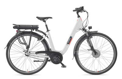 TELEFUNKEN E-Bike Damen 28 Zoll, Elektrofahrrad Frontmotor, 3-Gang Nabenschaltung, V-Bremsen - Pedelec Citybike