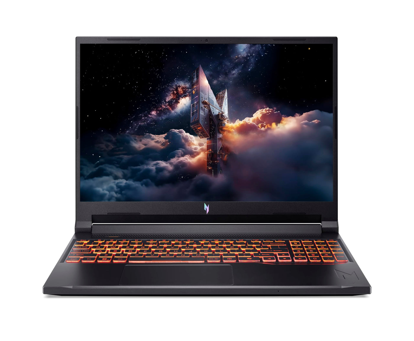 Acer Nitro V 16 AI (ANV16-42-R96W) Gaming Laptop, 16" WUXGA IPS 180Hz Display, AMD Ryzen 7 260, 16 GB RAM, 1 TB SSD, NVIDIA GeForce RTX 5070, Windows 11, QWERTZ Tastatur, Black