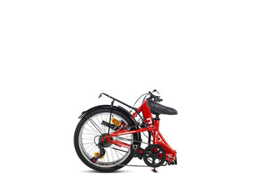 moma bikes Falträder First Class 20", Aluminium, Shimano 6 Gänge, Sattelkomfort