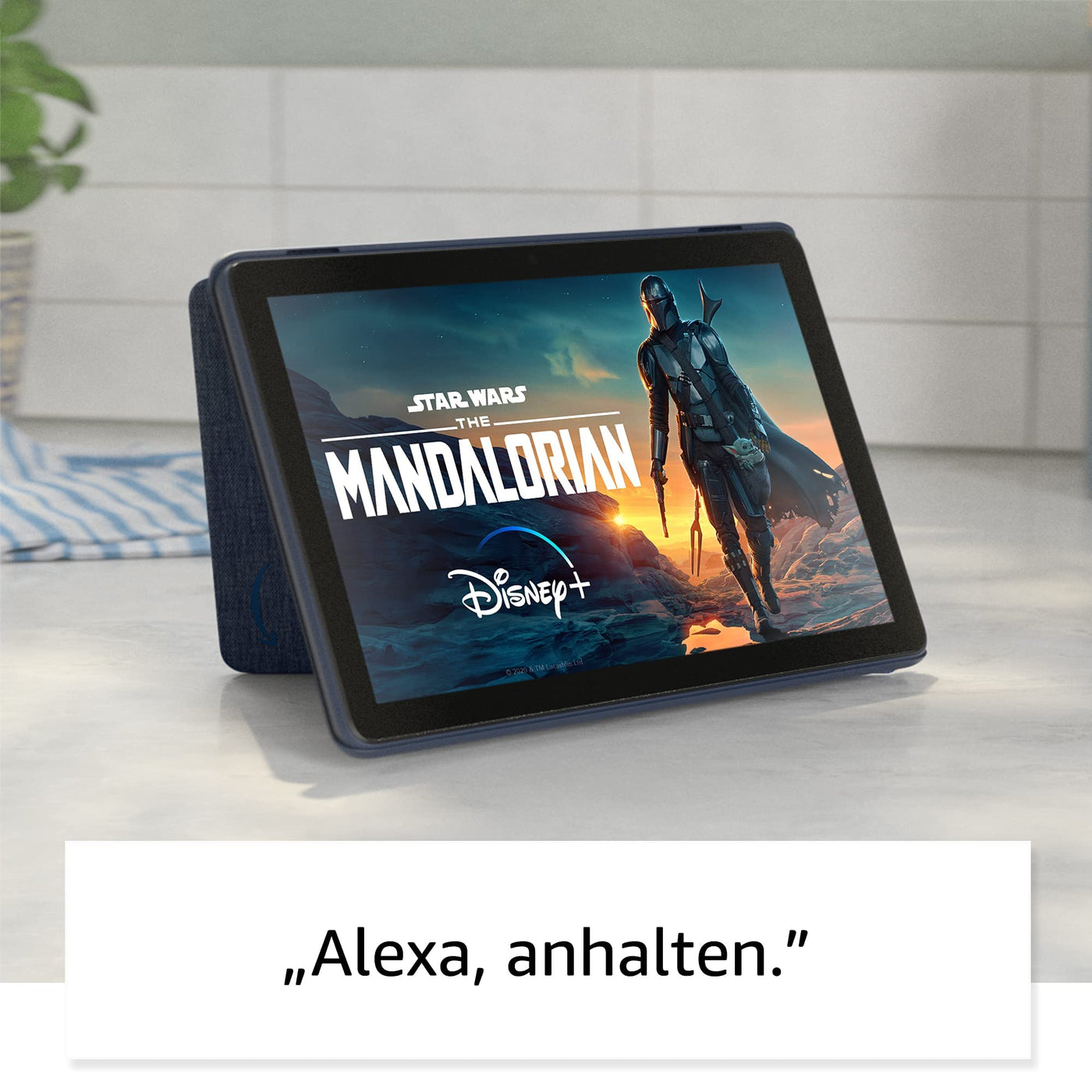 Amazon Fire HD 10-Tablet, Zertifiziert und generalüberholt | 25,6 cm (10,1 Zoll) großes Full-HD-Display (1080p), 32 GB, schwarz – mit Werbung |