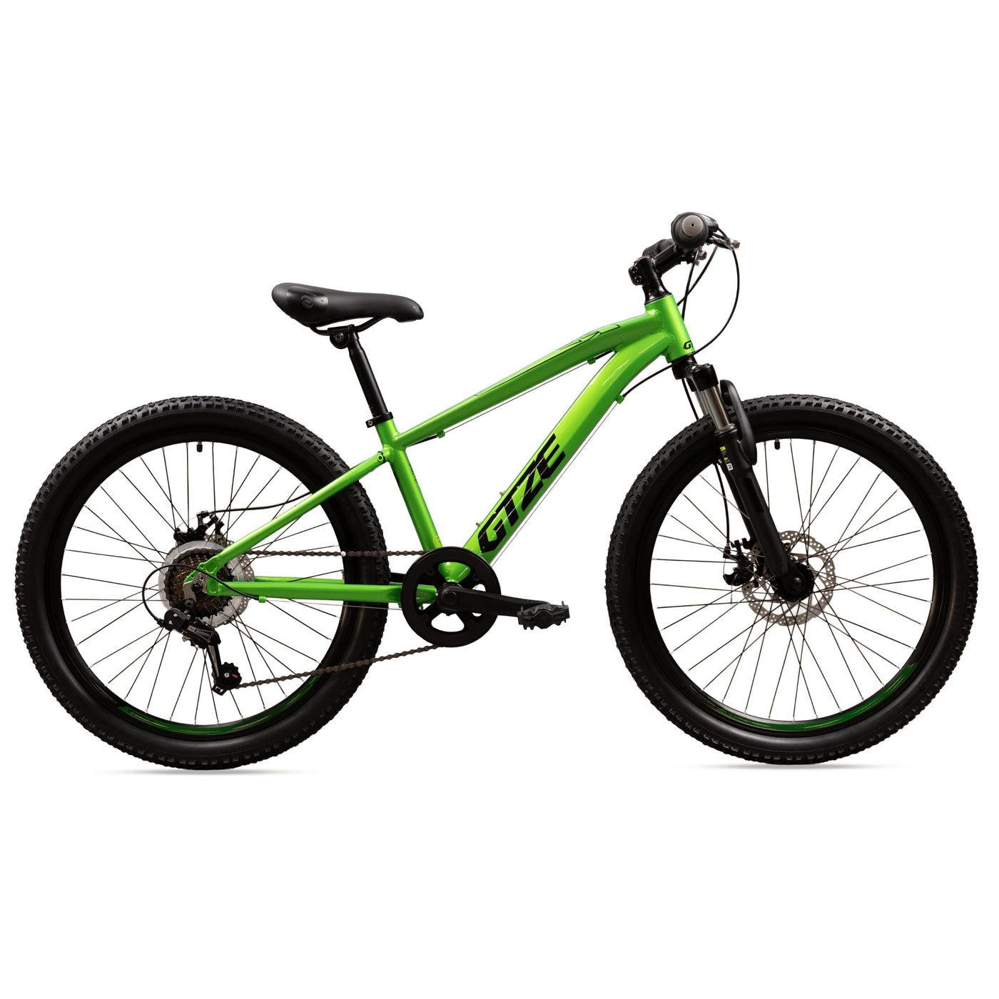 Goetze Sigma 26 x 2.10 Zoll Jugendfahrrad | MTB Hardtail | 7-Gang Kettenschaltung mit Drehgriff | Mechanische Scheibenbremsen | Aluminiumrahmen 15" | Federgabel | ab 145 cm Körpergröße