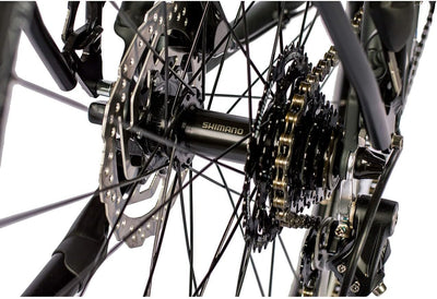 Airtracks 28 Zoll Trekking Herren Fahrrad Trekkingbike TR.2845 Trekkingrad City Bike Shimano 27 Gang ALIVIO RD-M4000 SGS Kettenschaltung Nabendinamo Schwarz Matt - 52cm Körpergröße 165-175cm