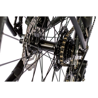 Airtracks 28 Zoll Trekking Herren Fahrrad Trekkingbike TR.2845 Trekkingrad City Bike Shimano 27 Gang ALIVIO RD-M4000 SGS Kettenschaltung Nabendinamo Schwarz Matt - 52cm Körpergröße 165-175cm