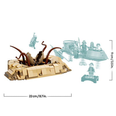 LEGO Star Wars: Die Rückkehr der Jedi-Ritter Wüsten-Skiff und Sarlacc-Grube, Fantasy-Set zum Sammeln und Bauen, Bauspielzeug, Geschenk für Jungen, Mädchen und alle Fans 75396