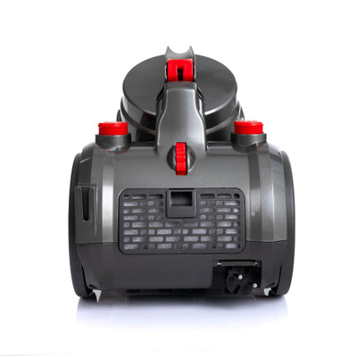 LEHMANN LHOCV-7018 Zyklon Staubsauger beutellos | Bodenstaubsauger mit Zyklontechnologie | Zylinder-Staubsauger mit Düsensatz | Hochleistungskraft 4000 Watt, HEPA-Filter, 1,8 L