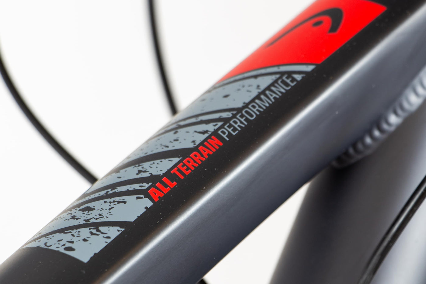 HEAD Unisex – Erwachsene Troy 2.0 Mountainbike, matt schwarz/rot, 46