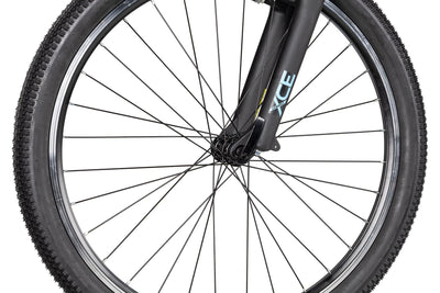 Axess Stipe 26 | Jugend-Mountainbike | MTB-Hardtail | 14-Gang Schaltung | Felgenbremsen, Farbe:Dark Blue matt/Blue red, Rahmengröße:33 cm