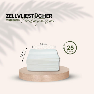 Palatura Putztücher, Ölsaugtuch, Holzpflegetuch, Reinigungstücher Werkstatt, 25 Stück, 32x34cm, extra saugfähig und robust