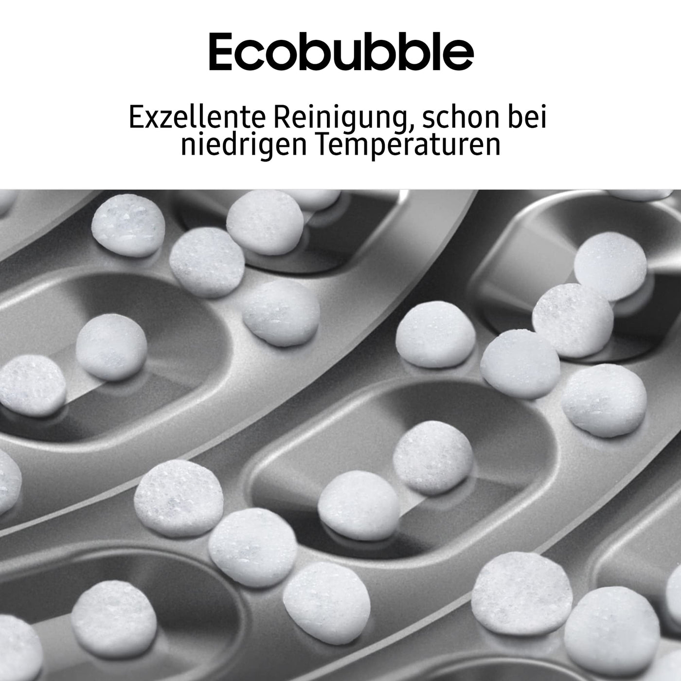 Samsung WW80T554ATW/S2 Waschmaschine, 8 kg, 1400 U/min, Ecobubble, AddWash, WiFi-SmartControl, Hygiene-Dampfprogramm, Weiß