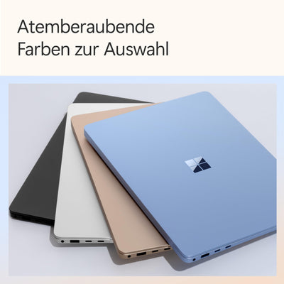 Microsoft Surface Laptop | Copilot+ PC | 15” Touchscreen | Snapdragon® X Elite (12 Kerne) | 16GB RAM | 512GB SSD | neuestes Modell, 7. Edition | Schwarz
