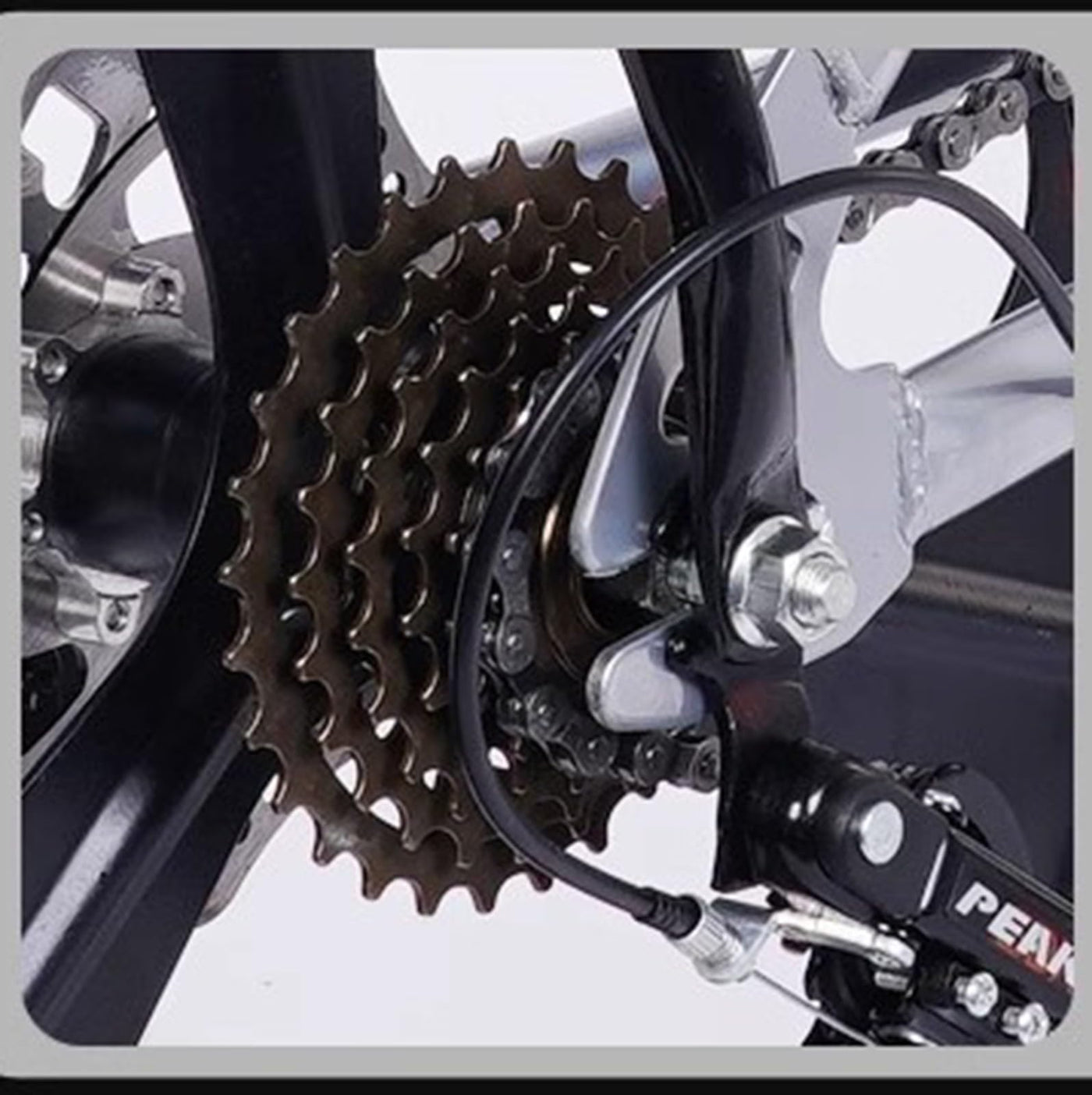 Mountainbike 7 Gang 22 Zoll V Bremse Ultraleichter Rahmen aus Kohlenstoffstahl Vorderrahmen und Hinterrahmen Geeignet für Jungen und Mädchen C,22 inch 7speed