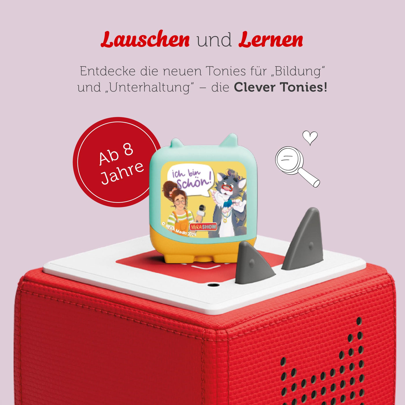 tonies Clever 4er Set: MIRA und das Fliegende Haus, Hörspiel für Kinder ab 5 Jahren, Spielzeit ca. 140 Minuten