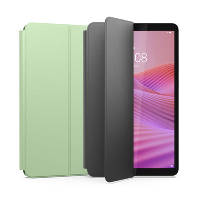 Lenovo Tab One Tablet | 8.7" 1340 x 800 LCD Display | MediaTek Helio G85 | 4GB RAM | 64GB Speicher | Android 14 | Luna Grey | inkl. Folio Case