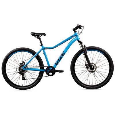 Goetze Sigma 27,5 x 2.10 Zoll Fahrrad für Jugendliche & Erwachsene | MTB Hardtail | 7-Gang Kettenschaltung | Mechanische Scheibenbremsen | Aluminiumrahmen 17" | Federgabel | ab 165 cm Körpergröße