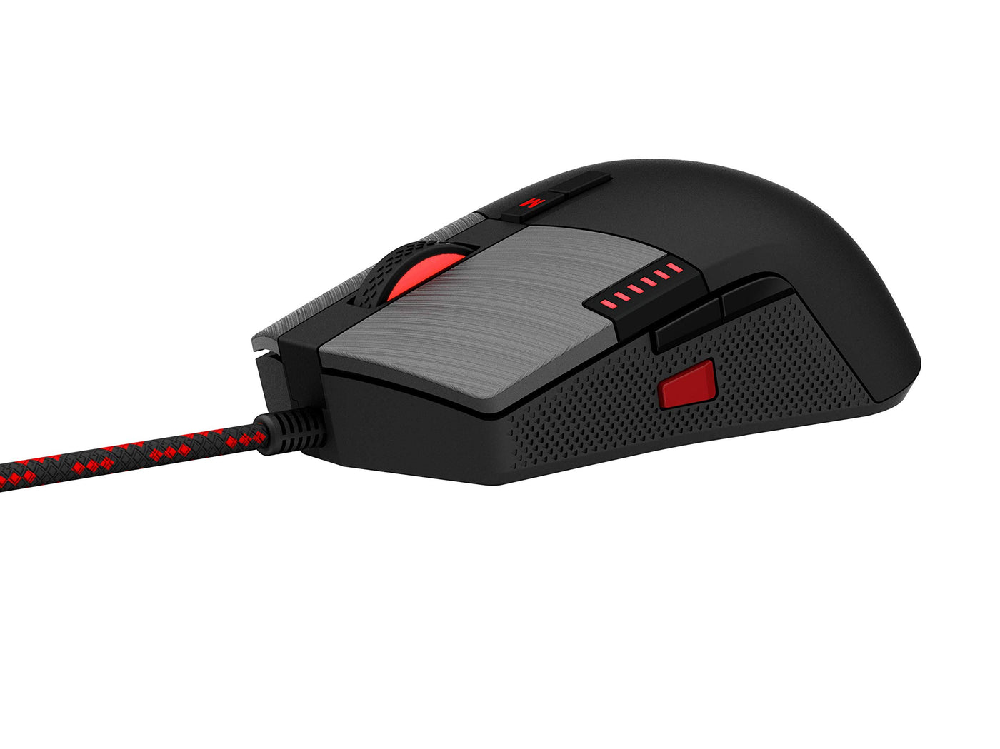 Agon by AOC AGM700 Gaming Maus - 16.000 DPI - Omron Switches - RGB-Effekte - Einstellbare DPI - Verstellbares Gewicht
