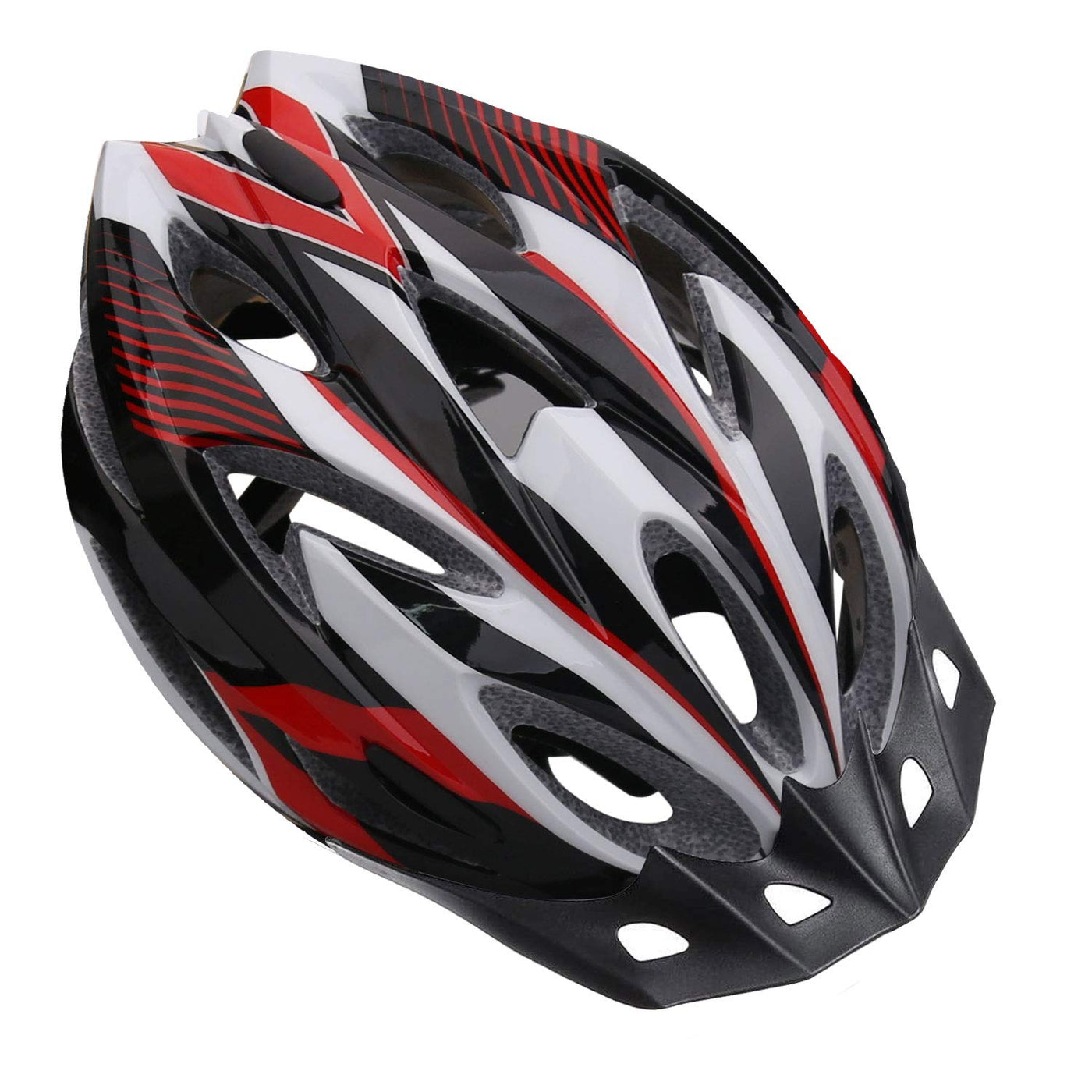 Shinmax Fahrradhelm,Fahrradhelm Herren Damen mit Visier Abnehmbarer EPS Körper+PC Schale MTB Mountainbike Helm für Erwachsene Unisex Radhelm 18 Lüftungslöcher Verstellbarer Größe 57-62cm