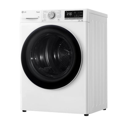 LG V9R09TC Wärmepumpen-Trockner 9 kg Kapazität, Sensor Dry, Allergy Care, Smart Diagnosis, Weiß