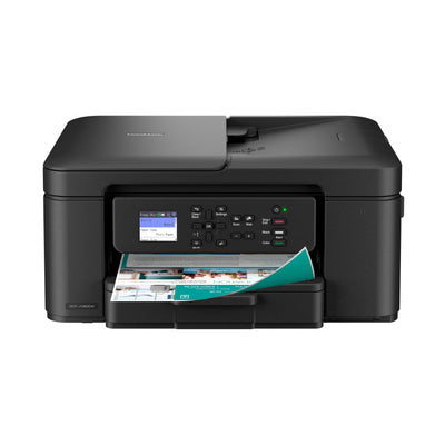Brother DCP-J1360DW A4 Kabelloser Tintenstrahldrucker | All-in-One (Drucken/Kopieren/Scannen) | WLAN/USB 2.0 | A4 | Duplexdruck | Fotos | Inklusiv Tinte | UK-Stecker